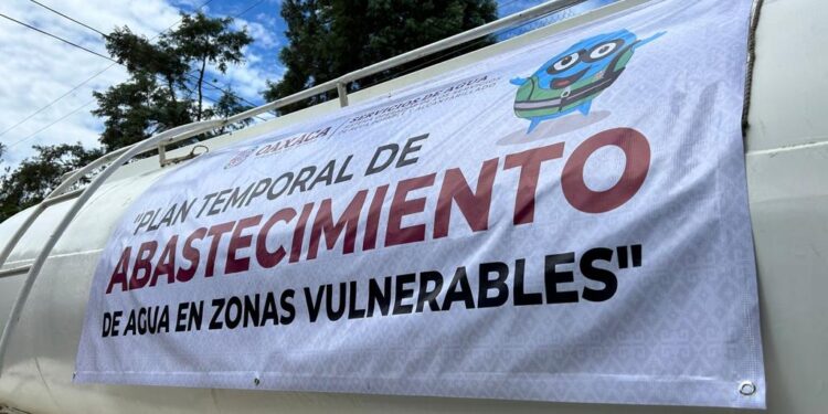 Inicia Soapa Plan Temporal de distribución de agua en zonas vulnerables