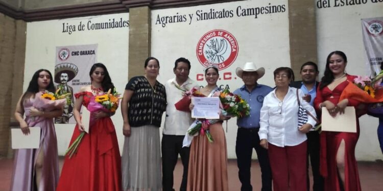 Yamilet Aguilar Cuevas, ganadora del certamenn  “La Flor del Campo Oaxaca 2023”: CNC