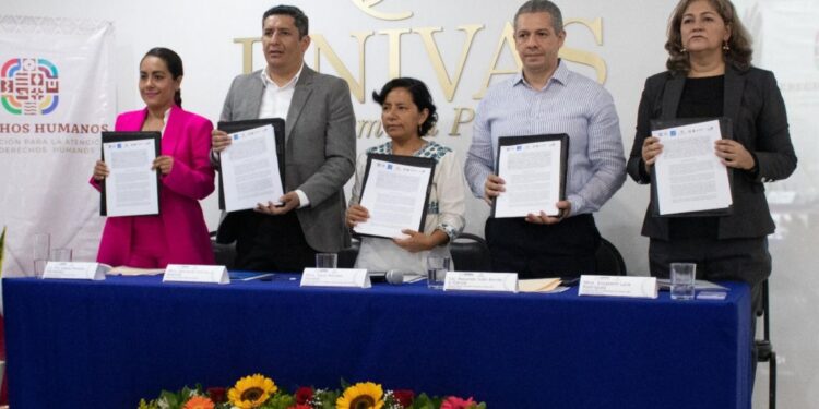 Realiza DDHPO, Código DH, Fiscalía, CADH y SSPO Firma del Acuerdo para el reconocimiento y la protección de las personas defensoras de derechos humanos en Oaxaca