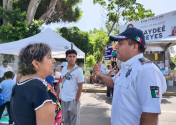 Se suma Policía Vial a las actividades lúdicas de la Diverti Ruta