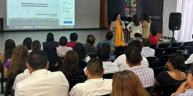 Trabaja CECyTEO para ser referente en implementación de la Nueva Escuela Mexicana