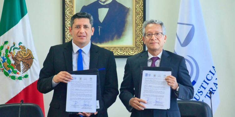 Establece Fiscalía de Oaxaca convenio de colaboración con el Poder Judicial