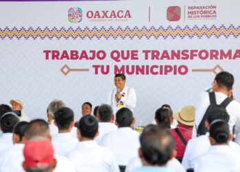 Rescata Gobierno de Salomón Jara templo de Santiago Astata; canalizan recursos por más de 21 millones en apoyos