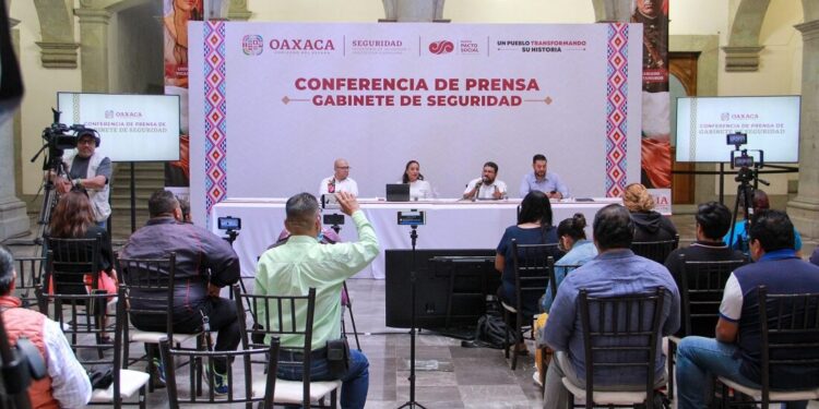 Fortalece Gobierno de Oaxaca acciones para consolidar el Nuevo Pacto Social con paz y seguridad