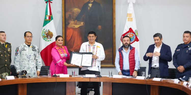 Avanza Gobierno de Oaxaca con paso firme para garantizar la seguridad pública
