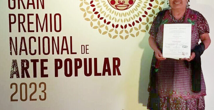Galardonan a artesanas y artesanos oaxaqueños en el Gran Premio Nacional de Arte Popular 2023