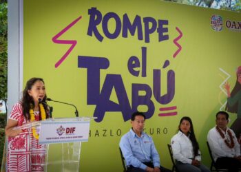 Arranca DIF Oaxaca la campaña Rompe el Tabú, hazlo seguro, dirigida a las adolescencias del estado