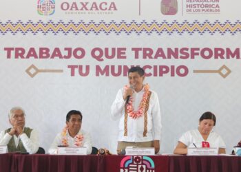 Con más de 33 mdp, Jara Cruz impulsa desarrollo de San Juan Guichicovi