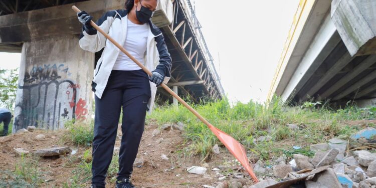 Tequios Bienestar fomentan mediante el trabajo comunitario espacios dignos y seguros