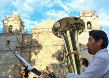 Con concierto gratuito, celebrará Banda de Música del Estado de Oaxaca 155 años de existencia