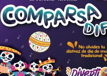 Invita DIF Oaxaca a la comparsa Diverti Muertos, llenos de vida, este sábado 28 de octubre