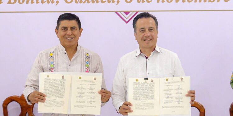 Oaxaca y Veracruz suman esfuerzos en materia de seguridad en zona limítrofe de ambos estados