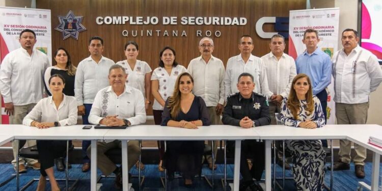 Oaxaca presente en XV Sesión Ordinaria del Consejo Académico de Formación Policial de la Región Sureste