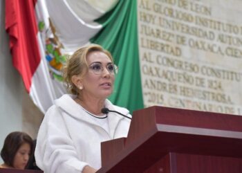 El Congreso se ha convertido en un espacio en donde se violenta a las mujeres de Oaxaca: Cony Rueda