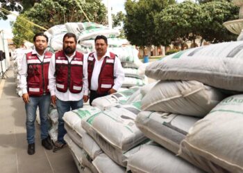 Con el programa Abasto Seguro de Maíz Sefader beneficia a 153 productores y productoras de San Pablo Huixtepec