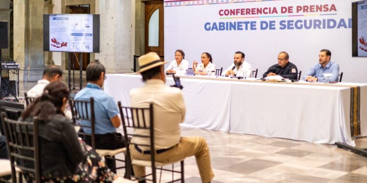 Gabinete de Seguridad informa sobre reducción de incidentes delictivos
