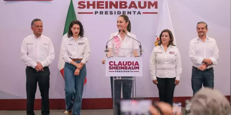 Número SOS y fiscalías para feminicidios: Sheinbaum presenta plan para mujeres
